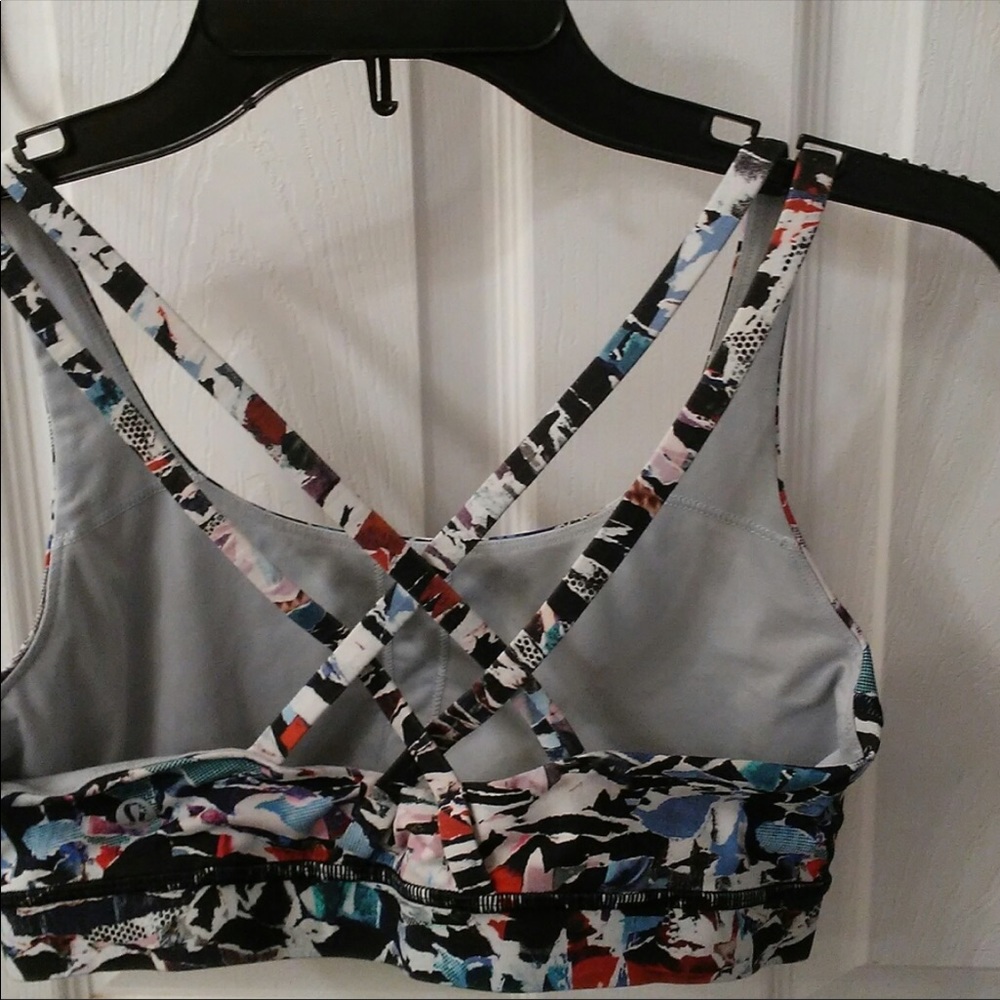 LULULEMON Free To Be Serene Sport Bra Size 8 - Picture 4 of 5